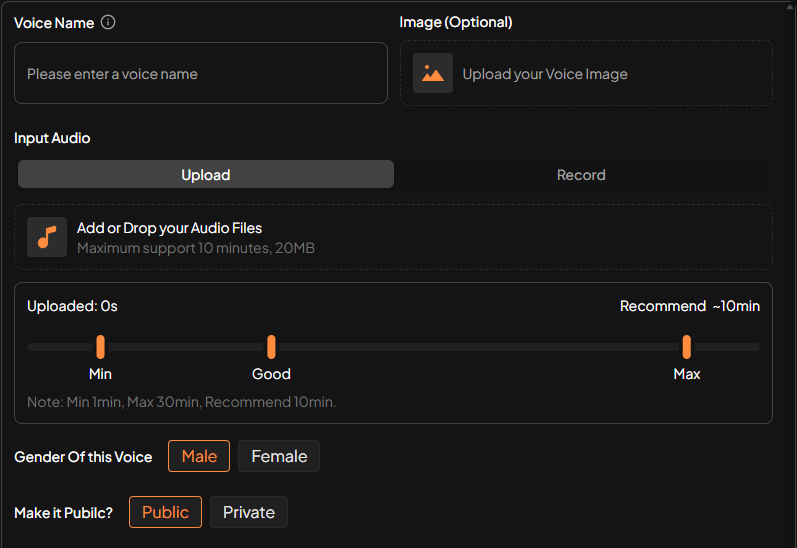 AI singing voice generator